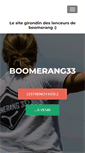 Mobile Screenshot of boomerang33.fr